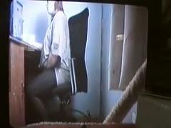 On a concealed camera, the chubby wife spends her time orgasming and masturbating.